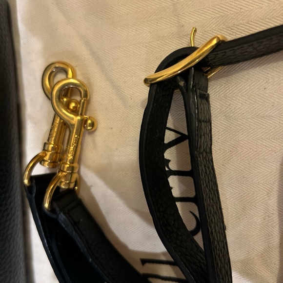 EUC Mulberry Belted Bayswater Pebbled Satchel Black Leather Shoulder Bag - Picture 12 of 16